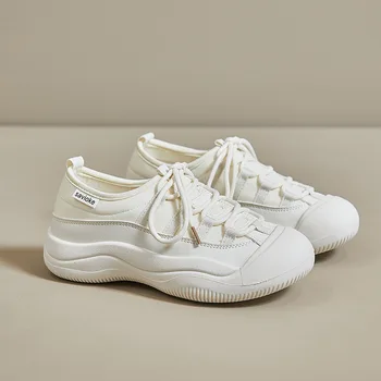 הגירסה הקוריאנית של נשים בד נעליים לנשימה נעליים מזדמנים הסטודנטיות לבן נעלי ספורט נשים נעלי ריצה קלת משקל