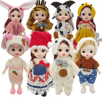 הלבוש בגדי בובה DIY בנות צעצועים 6 סגנונות אופנה-High-end להתלבש הבובה בגד 16~17 בובה