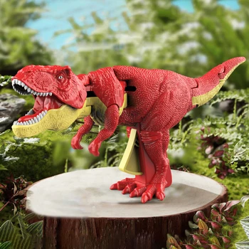 הליכה דינוזאור צעצועים מטלטלין הפה סימולציה טי-רקס מודל צעצועים מתנות הטובות ביותר לנוע דינוזאור צעצועים הסוללה מופעל על ילדה ילד