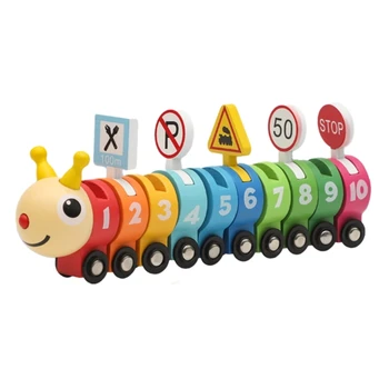 הרכבת שלט צעצוע (1 שנה+) הכשרה כישורי מוטוריקה עדינה עבור דוכן בשוק Y55B