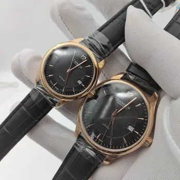 השוויצרי TANGIN TM1022 כמה זהב שחור קוורץ שעונים רשמית שעון אוטומטי שעון Mens שעון זוג שעון נשים שעון