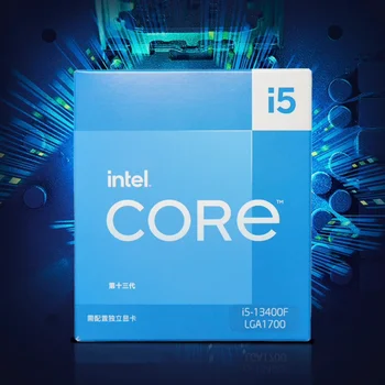 התיבה החדשה Intel Core i5 13400F CPU מעבד i5-13600KF 3.5 GHz 14-Core 20-חוט 10ננומטר L3=24M 125W LGA 1700