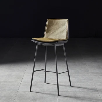 התעשייה המודרנית האוכל כיסא מתכת עמיד למים מסיבה זהב יוקרה בסלון כיסאות מעצבים בר Cadeira גיימר ריהוט הבית