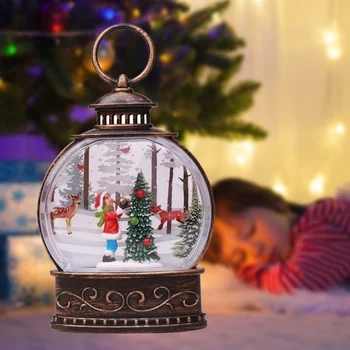 חג המולד נייד זוהר רוח קטנות מנורה, מתנה לחג המולד חג המולד הרוח מנורה, מתנה לחג המולד דקורטיביים מנורת לילה בעיצוב