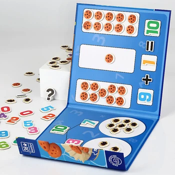 חיבור וחיסור משחק Math Games צעצוע 1-10 המשחק סופר מוקדם חינוך מספרי מתמטיקה צעצועים לפעוטות משחק חינוכי