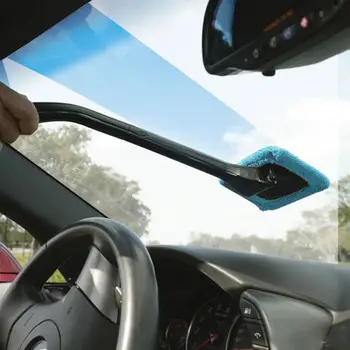 חלון נקי ידית ארוכה לשטוף את המכונית מברשת אבק טיפול ברכב השמשה ברק