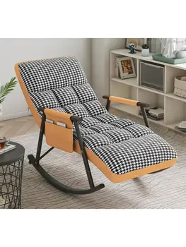 טרקלין כסא נדנדה כסא ספה כסא מתקפל נטו אדום עצלן מרפסת המשפחה פנאי מבוגרים יכולים לשכב יכול לישון הכיסא