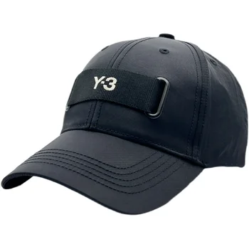 יוז ' י ימאמוטו Y-3 גברים כובעי בייסבול 2023 הקיץ Y3 קרם הגנה רשת לנשימה אופקי בר רקום ברווז הלשון כובעים