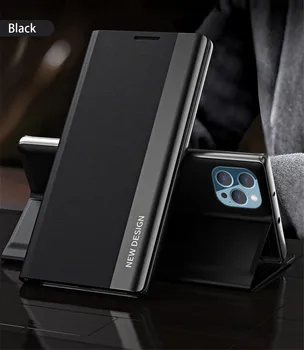 יוקרה Flip Case עבור Samsung Galaxy S20-פה. S21+ S22 S23 אולטרה S7 קצה S8 S9 S10 בנוסף הארנק לעמוד טלפון הכיסוי Coque מגנטי התיק
