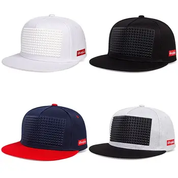 כותנה כובע בייסבול 2023 חדש לנשימה 3 צבעים היפ הופ כובע פלסטיק משולש Snapback כובע גברים נשים