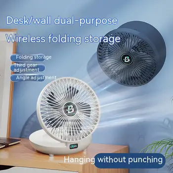 מאוורר חשמלי ביתיים השולחן אוהד אנכי מעונות שולחן העבודה במשרד מחזור מאוורר קיר הטיפוס טלטול חזק הראש מאוורר חשמלי