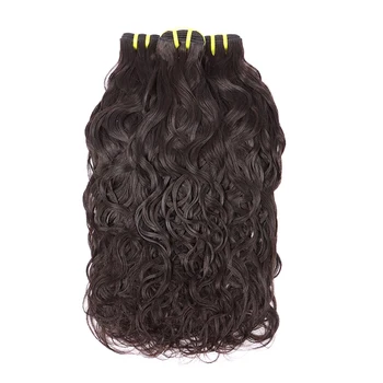 מאקי 10-30 אינץ ברזילאי שיער לארוג 1 3 חבילות מים הגל 100% רמי בשיער אדם עבור נשים שחורות.