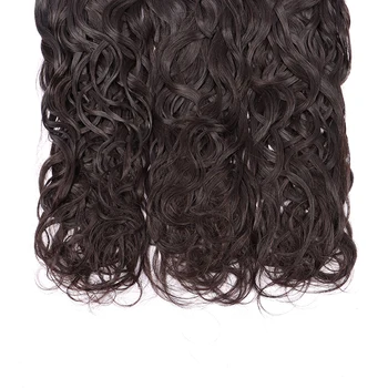 מאקי 10-30 אינץ ברזילאי שיער לארוג 1 3 חבילות מים הגל 100% רמי בשיער אדם עבור נשים שחורות.