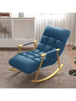 מדע וטכנולוגיה בד כסא נדנדה למרפסת בבית פנאי יכול לשכב יכול לישון עצלן הספה למבוגרים טרקלין כיסא יחיד.