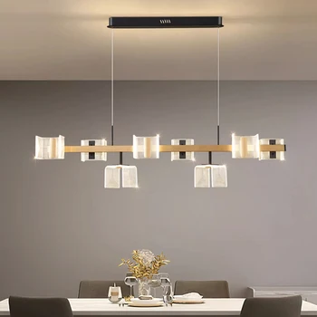 מודרני לסעוד בחדר האוכל אורות תליון תאורה פנימית מנורת תקרה תלויה אור led נברשת דקורטיבית-תאורה פנימית