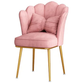 *מודרני נורדי הכורסה בסלון רהיטים פלנל מושב בודד ספות מרפסת חדר השינה טרקלין איפור משענת הכיסא.