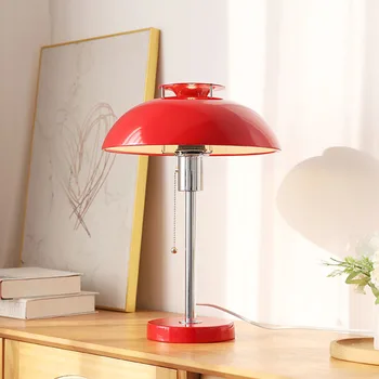 מודרני סגנון וינטאג ' באוהאוס מנורת שולחן LED E27 אווירת רטרו השולחן אורות חיים קישוט חדר השינה ליד המיטה סטודיו