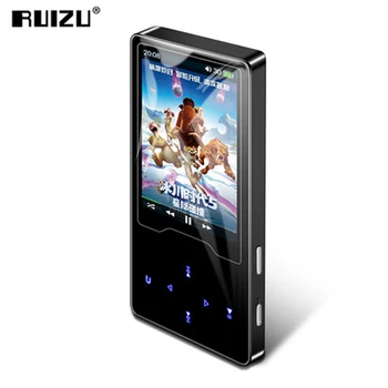 מוצר חדש RUIZU D08 נגן Mp3 Usb 8Gb אחסון 16G 2.4 ב-HD מסך צבעוני גדול לשחק באיכות גבוהה רדיו Fm E-Book נגן מוסיקה