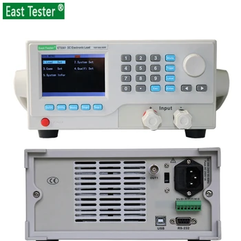 מזרח הבוחן ET53 סדרה לתכנות DC אלקטרוני, מטען USB יחיד/כפול ערוץ מטר 150V/40A/400W בודק קיבולת סוללה