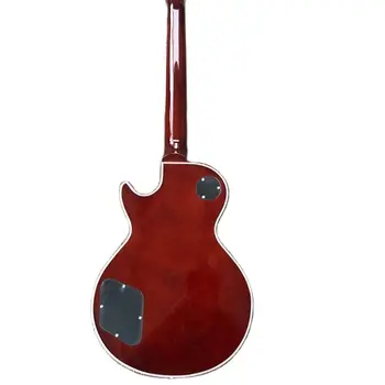 מכירה חמה רוזווד סקייט אצבעות גיטרה חשמלית מייפל טופ Chrome חומרה