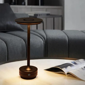 מנורות שולחן נטענת USB קשר המיטה נורדי הוביל מחקר מנורת שולחן קפה שולחן עיצוב קישוט חדר השינה ליד המיטה שולחן אורות