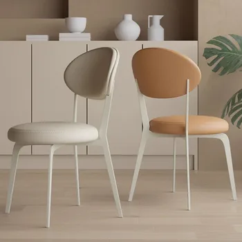 מעצב חיצוני כסאות אוכל נורדי חום מסעדה יוקרה כסאות אוכל מודרניים המחשב Sillas Comedor ריהוט הבית