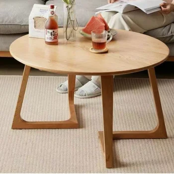 מעצב מעץ, שולחנות קפה העזר צד פירות ליד המיטה שולחן קטן עיצוב גינה שולחן באס לשפוך סלון הבית Furniture11