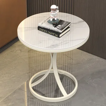 מעצב שולחנות קפה מינימליסטי נייד סיבוב קטן מודרני יוקרתי, שולחן צד לסלון Stolik Kawowy ריהוט הבית MQ50CJ