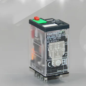 מקורי חדש RXM2AB2P7 230VAC על שניידר אלקטריק קטן ממסר ביניים ממסר RXM2AB2P7 230VAC