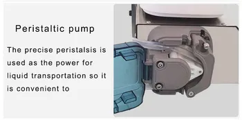 משאבת Peristaltic במשקל של מכונת מילוי כמותית נוזלי רוטב שמן אוטומטי דיגיטלי שליטה שמן משקה מכונת מילוי