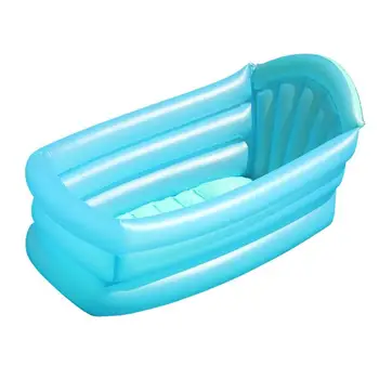 מתנפחים התינוק באמבטיה כסא חמוד PVC תינוק רחצה מושב אמבטיות Slip שאינם בריכת שחייה לפעוטות נייד מתקפל למקלחת אגן