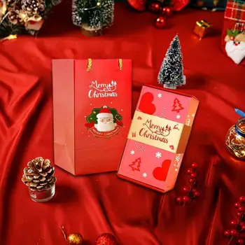 מתנת חג המולד קופסת Diy קיפולי נייר תיבת כסף חתונת יום הולדת הפתעה להקפיץ את תיבת פיצוצים במעטפה האדומה מתנה מארז