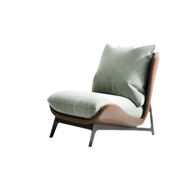 נורדי יחיד ספה כסא מודרני עיצוב פשוט אמנות מרפסת בצורת פנאי לטקס משק בית ספה כסא