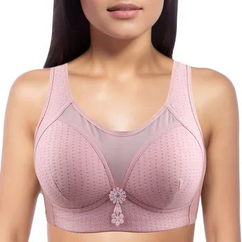 נשים אלחוטית חזייה עם חלקה חלקה נוחות Wirefree חולצת חזיה ארוטית ערכות הלבשה תחתונה לנשימה