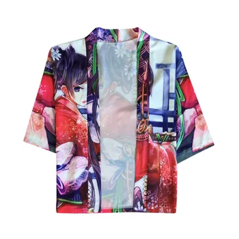 סגנון וינטג ' נשים קימונו החלוק הטאואיסטית בחלוק משי קרדיגן מעיל חולצות יפנית מזדמן Sleepshirts יאקאטה הבגדים הביתה