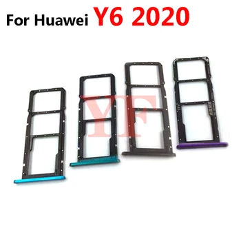 עבור Huawei Y5 Y6 Y9 2018 2019 2020 ליהנות 8 9 בתוספת Y5 Y6 ראש לייט מגש כרטיס ה-SIM, חריץ בעל מתאם שקע תיקון חלקים