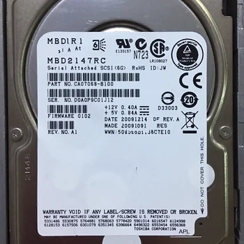 עבור Lenovo, Fujitsu 16004304 MBD2147RC 147G 146G 10K 2.5 אינץ ' מסוג SAS HDD
