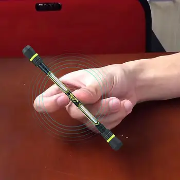 עט אופנות ספינינג 4 יח ' עט מסתובב Mod האצבע סיבוב העט טיסה האצבע טוות החלקה מצופה עט מסתובב על המוח