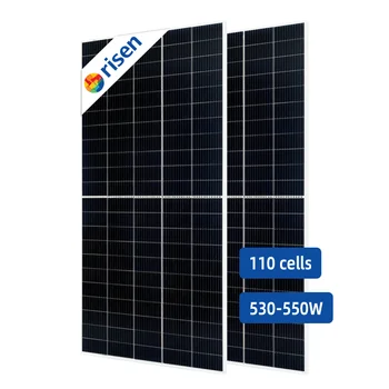עלה פאנל סולארי כפול זכוכית 640W 645W 650W 655W 660W 665W Bifacial פאנל סולארי על מניות פאנלים סולאריים יצרן