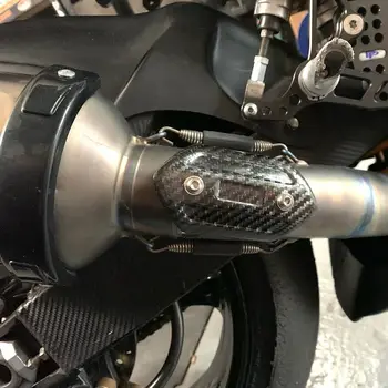 עמיד פליטה מגן החום שונה אנטי רותח-כיסוי אופנועים פליטה לכסות על אופנוע