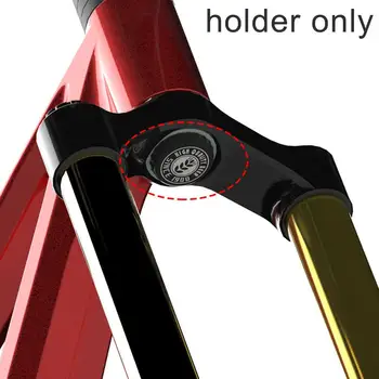 פעמון אופניים תיק לאופנים עמיד למים, אנטי איבד GPS Tracker מחזיק תיק עבור אפל AirTag תחת אופניים Anti-Theft בל כיסוי