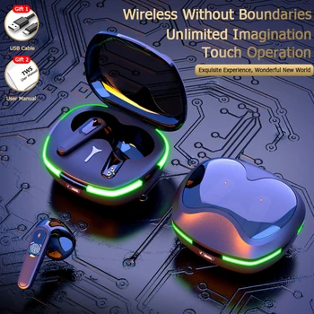 פרו המקורי 60 TWS Wireless Bluetooth Headset 5.0 אוזניות HiFi Stero אוזניות אוזניות הפחתת רעש אוזניות עבור טלפון