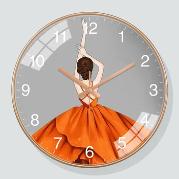פשוט שעוני קיר קישוטי בסלון יוקרה ילדה מטבח מודרני קיר שעון דיגיטלי גדול Relogio De Parede קישוט הבית
