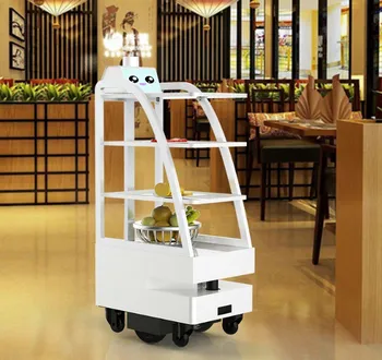 רובוט מסעדה שירות / משלוח מזון רובוט / אינטיליגנטי אנושי ברכה רובוט