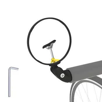 רכיבה על אופניים במראה האחורית הכידון האופניים מראה של 360 מעלות מתכווננת אופני כביש המראה רכיבה על אופניים מראות אחוריות אוניברסלי אופניים