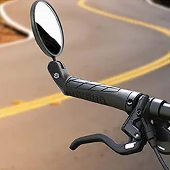 רכיבה על אופניים במראה האחורית הכידון האופניים מראה של 360 מעלות מתכווננת אופני כביש המראה רכיבה על אופניים מראות אחוריות אוניברסלי אופניים