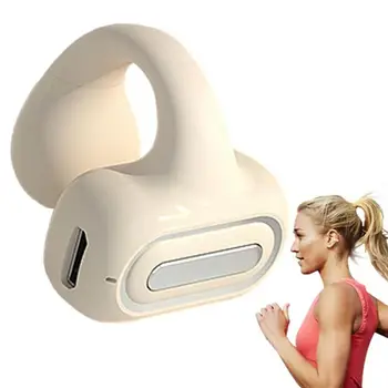 תצוגה דיגיטלית עצם הולכה השן הכחולה אוזניות אוזן פתוחה קליפ Wireless אוזניות עם מיקרופון ספורט אוזניות עבור טלפון