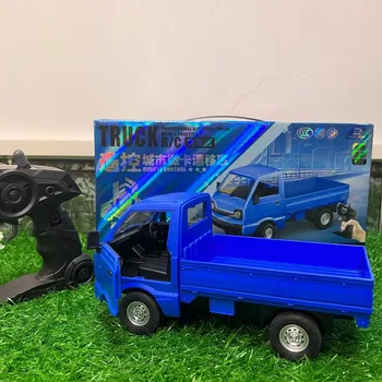 מכוניות Rc 1:16 D12 סימולציה להיסחף מטפס על המשאית אור Led לגרור מטען בשלט רחוק מכונית חשמלית צעצועים לילדים מתנות יום הולדת