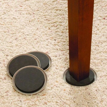 4 יח ' 3.5 אינץ רהיטים גולשים על השטיח כבד רהיטים 3.5 המחוון המובילים עבור מיטת ספה מדף הארון המקרר דאונים